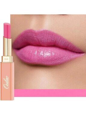 Oulac Pink Moisture Shine  Hydrating Lipstick Tinted Lip Balm She Pop (06)